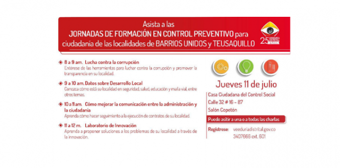 Jornadas de Formación de Control Preventivo