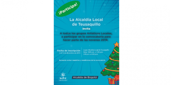 Convocatoria Navidad 2019