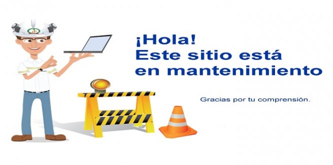 Sitio WEB en mantenimiento